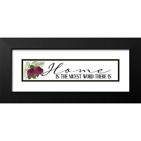 Nicest Black Modern Wood Framed Art Print with Double Matting by Allen, Kimberly