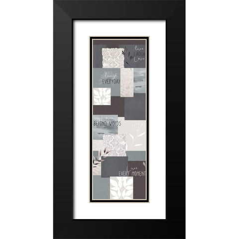 Love Beyond Panel Black Modern Wood Framed Art Print with Double Matting by Allen, Kimberly