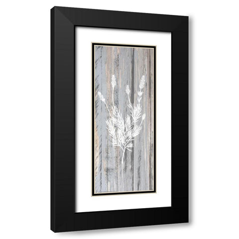 Botanical Wood 3 Black Modern Wood Framed Art Print with Double Matting by Allen, Kimberly