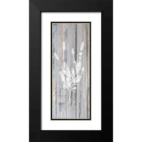 Botanical Wood 3 Black Modern Wood Framed Art Print with Double Matting by Allen, Kimberly
