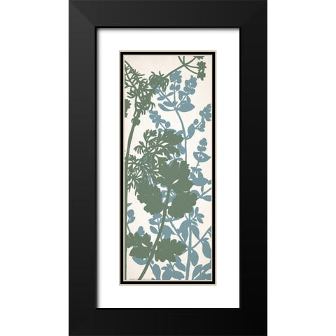 Grow 1 Black Modern Wood Framed Art Print with Double Matting by Allen, Kimberly