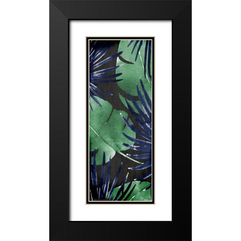 In the Jungle 1 Black Modern Wood Framed Art Print with Double Matting by Allen, Kimberly