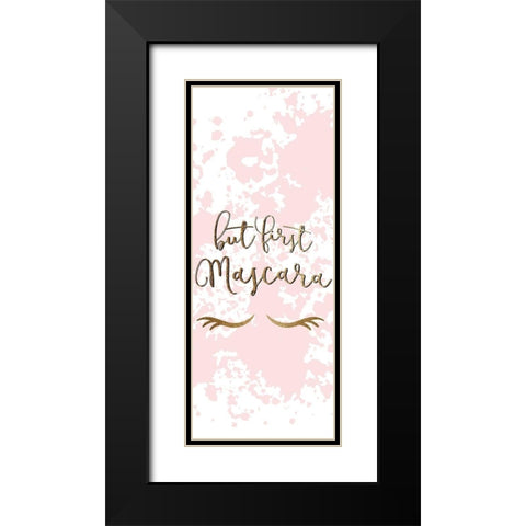 Hello Diva 6 Black Modern Wood Framed Art Print with Double Matting by Allen, Kimberly