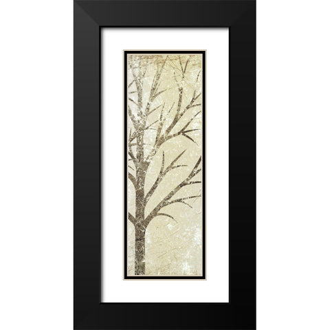 Morning Woods 3 Black Modern Wood Framed Art Print with Double Matting by Allen, Kimberly