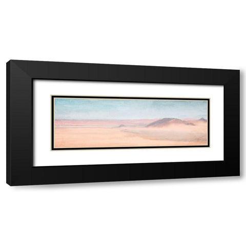 Panoramic Desert Black Modern Wood Framed Art Print with Double Matting by Allen, Kimberly