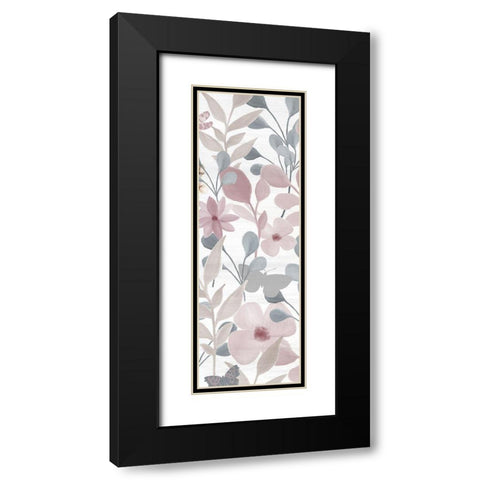 Wildflower Hope Panel B Black Modern Wood Framed Art Print with Double Matting by Allen, Kimberly