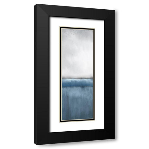 Into the Blue 2 Black Modern Wood Framed Art Print with Double Matting by Allen, Kimberly