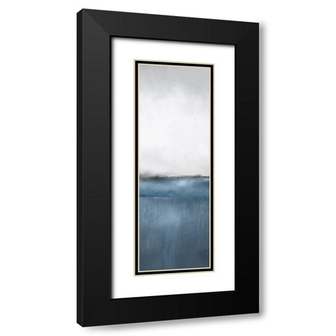 Into the Blue 3 Black Modern Wood Framed Art Print with Double Matting by Allen, Kimberly