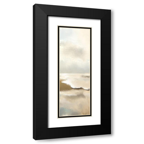 Golden Sea 1 Black Modern Wood Framed Art Print with Double Matting by Allen, Kimberly