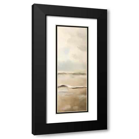 Golden Sea 2 Black Modern Wood Framed Art Print with Double Matting by Allen, Kimberly