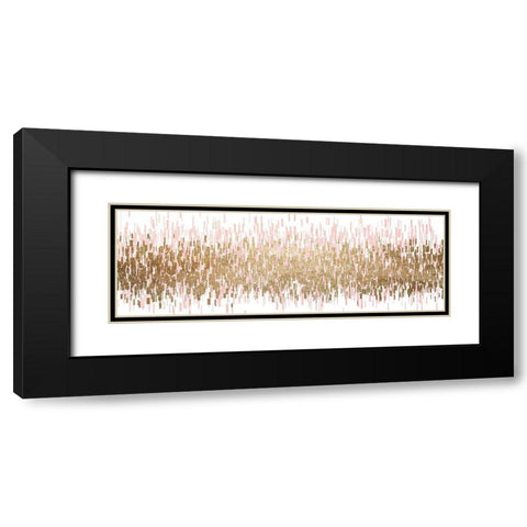 Blush Balance Black Modern Wood Framed Art Print with Double Matting by Allen, Kimberly
