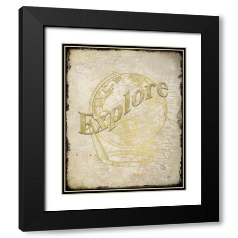 Explore Black Modern Wood Framed Art Print with Double Matting by Allen, Kimberly