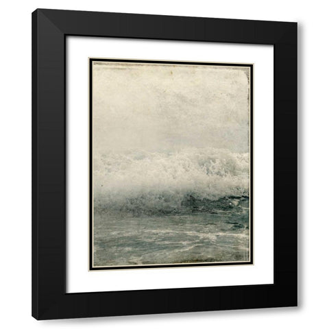 Ocean Waves 2 Black Modern Wood Framed Art Print with Double Matting by Allen, Kimberly
