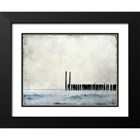 Out To Sea Black Modern Wood Framed Art Print with Double Matting by Allen, Kimberly