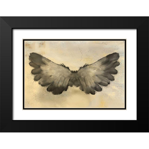 In Flight Black Modern Wood Framed Art Print with Double Matting by Allen, Kimberly
