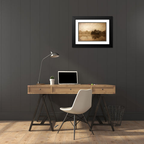 In the Morning Black Modern Wood Framed Art Print with Double Matting by Allen, Kimberly
