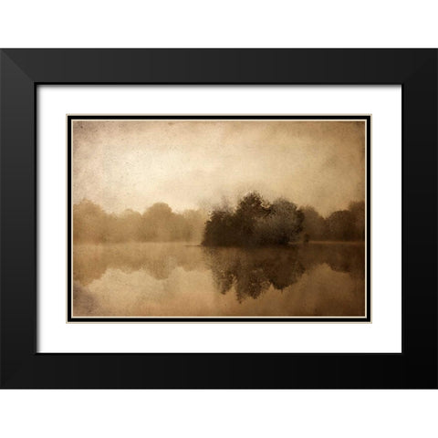 In the Morning Black Modern Wood Framed Art Print with Double Matting by Allen, Kimberly