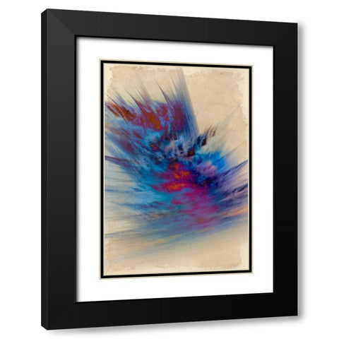 Crash Black Modern Wood Framed Art Print with Double Matting by Allen, Kimberly