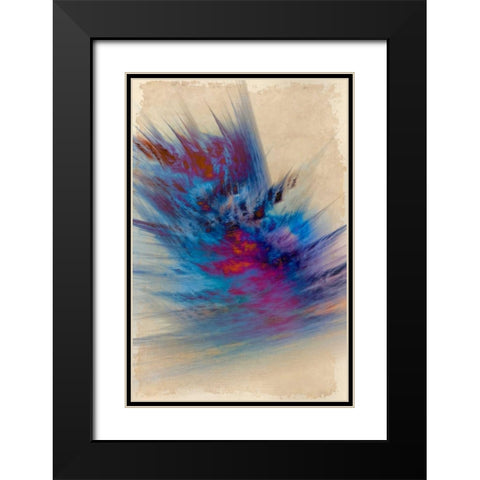 Crash Black Modern Wood Framed Art Print with Double Matting by Allen, Kimberly
