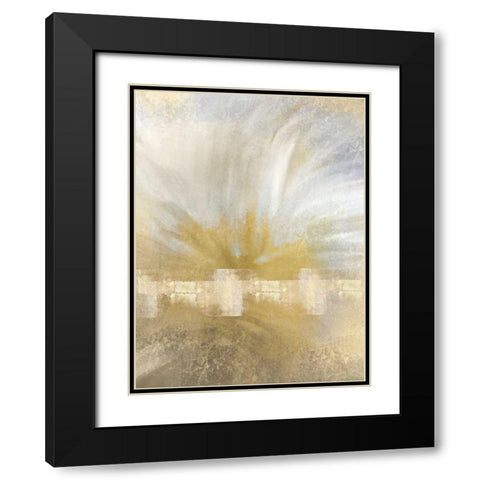 Golden Sunrise Black Modern Wood Framed Art Print with Double Matting by Allen, Kimberly