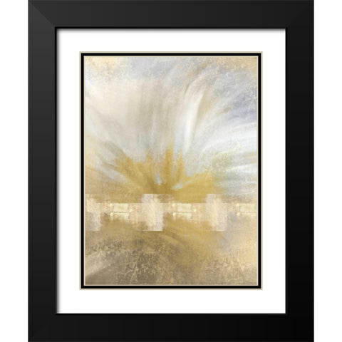 Golden Sunrise Black Modern Wood Framed Art Print with Double Matting by Allen, Kimberly