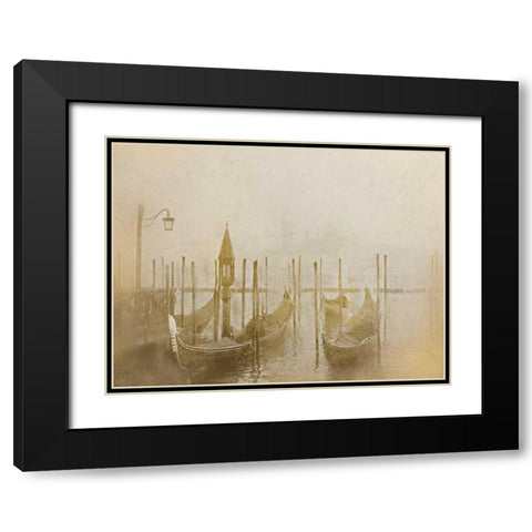 Venice at Dusk Black Modern Wood Framed Art Print with Double Matting by Allen, Kimberly