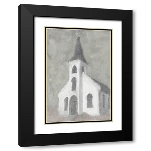 Steeple Black Modern Wood Framed Art Print with Double Matting by Kimberly, Allen