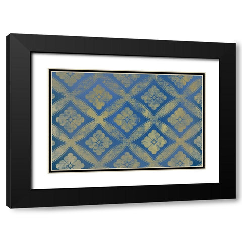 Blue Dream Black Modern Wood Framed Art Print with Double Matting by Kimberly, Allen