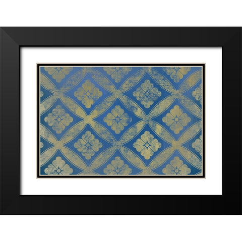 Blue Dream Black Modern Wood Framed Art Print with Double Matting by Kimberly, Allen