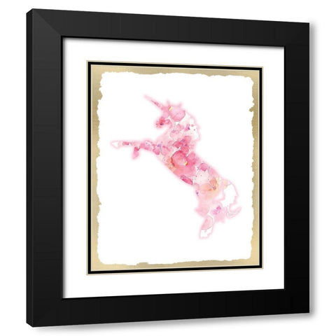 Never Let Go 3 Black Modern Wood Framed Art Print with Double Matting by Kimberly, Allen