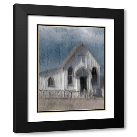 In the Country Black Modern Wood Framed Art Print with Double Matting by Kimberly, Allen