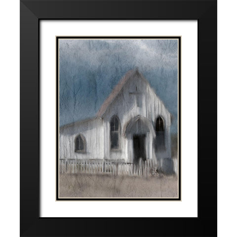 In the Country Black Modern Wood Framed Art Print with Double Matting by Kimberly, Allen