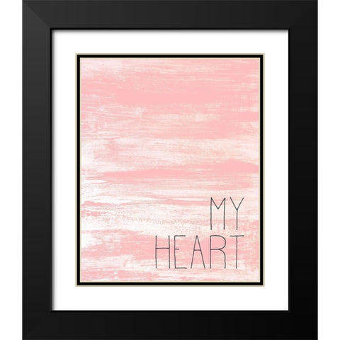 Be Still 2 Black Modern Wood Framed Art Print with Double Matting by Kimberly, Allen