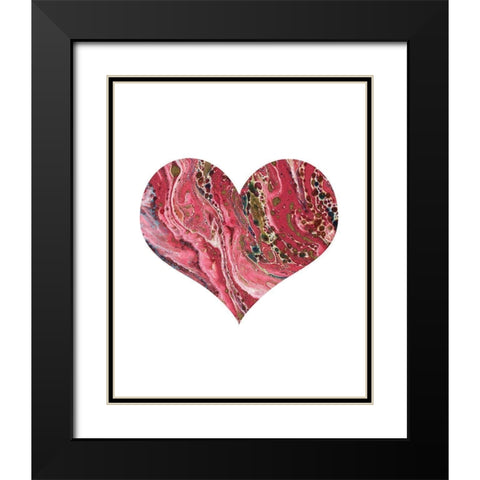 Be You 1 Black Modern Wood Framed Art Print with Double Matting by Kimberly, Allen
