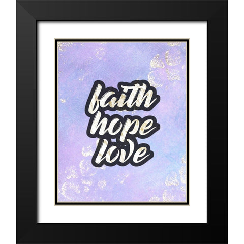 Imagine 2 Black Modern Wood Framed Art Print with Double Matting by Kimberly, Allen