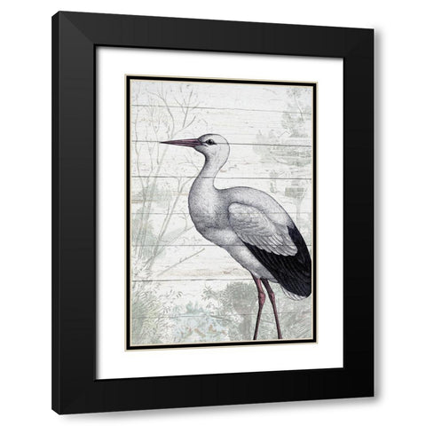 On the Shore 2 Black Modern Wood Framed Art Print with Double Matting by Kimberly, Allen