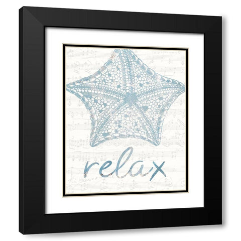 Beach Days 3 Black Modern Wood Framed Art Print with Double Matting by Kimberly, Allen