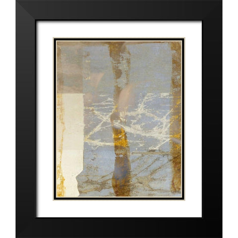 Golden Day 2 Black Modern Wood Framed Art Print with Double Matting by Allen, Kimberly