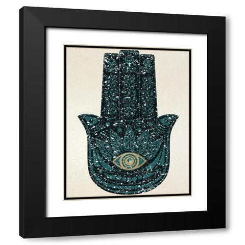 All Seeing 2 Black Modern Wood Framed Art Print with Double Matting by Kimberly, Allen