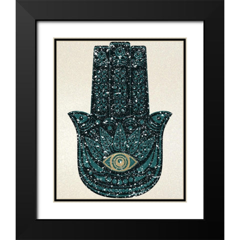 All Seeing 2 Black Modern Wood Framed Art Print with Double Matting by Kimberly, Allen