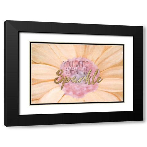You were Born Black Modern Wood Framed Art Print with Double Matting by Kimberly, Allen