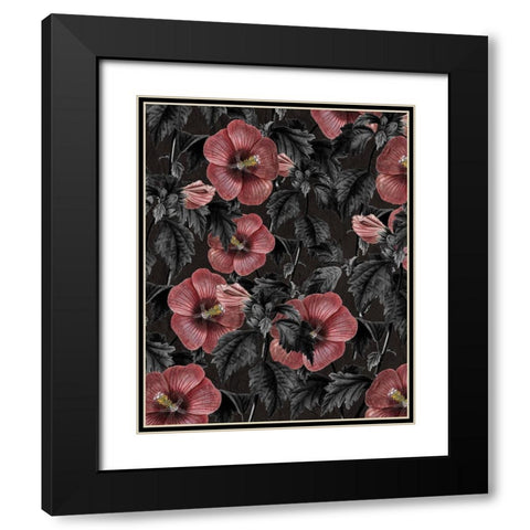 Today 2 Black Modern Wood Framed Art Print with Double Matting by Kimberly, Allen