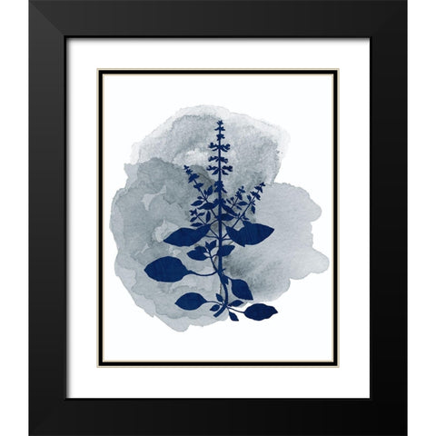 Botanical Branch 3 Black Modern Wood Framed Art Print with Double Matting by Kimberly, Allen