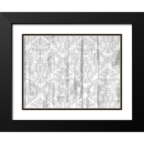Cactus Cowboy 7 Black Modern Wood Framed Art Print with Double Matting by Kimberly, Allen