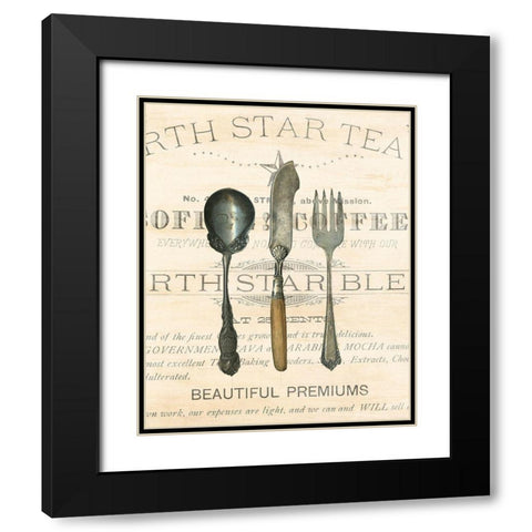 Antiqued 1 Black Modern Wood Framed Art Print with Double Matting by Kimberly, Allen