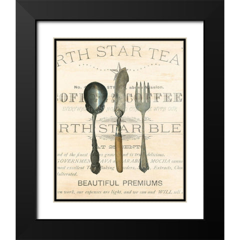 Antiqued 1 Black Modern Wood Framed Art Print with Double Matting by Kimberly, Allen