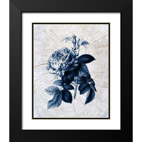 Wood Pressed 2 Black Modern Wood Framed Art Print with Double Matting by Kimberly, Allen