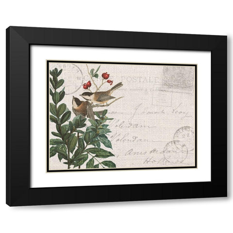 Summer Song 7 Black Modern Wood Framed Art Print with Double Matting by Kimberly, Allen