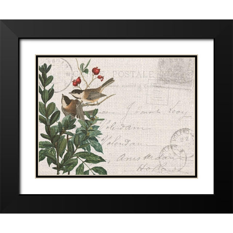 Summer Song 7 Black Modern Wood Framed Art Print with Double Matting by Kimberly, Allen