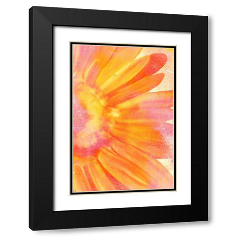 Blooming Bright Black Modern Wood Framed Art Print with Double Matting by Kimberly, Allen